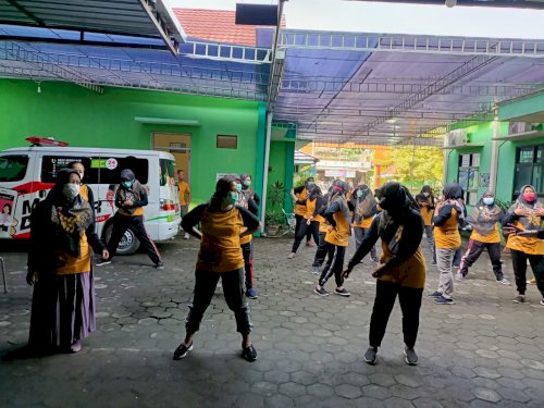 Tes Kebugaran Fisik Karyawan Puskesmas Bayat