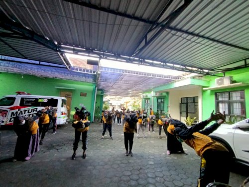 Tes Kebugaran Fisik Karyawan Puskesmas Bayat