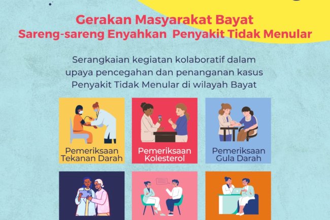 "Gemoy Saestu": Kolaborasi Masyarakat Bayat Enyahkan Penyakit Tidak Menular
