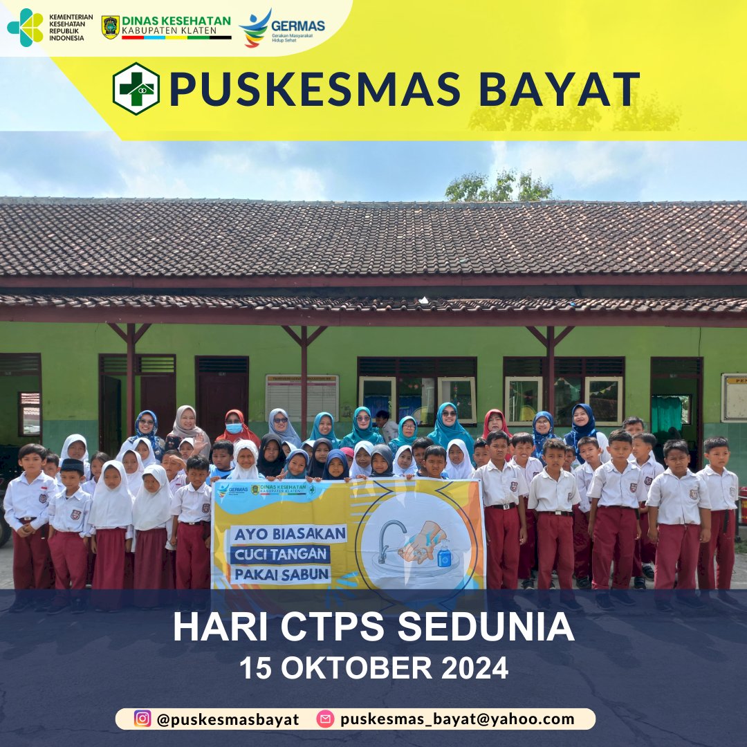 HARI CTPS SEDUNIA 15 OKTOBER 2024 PUSKESMAS BAYAT