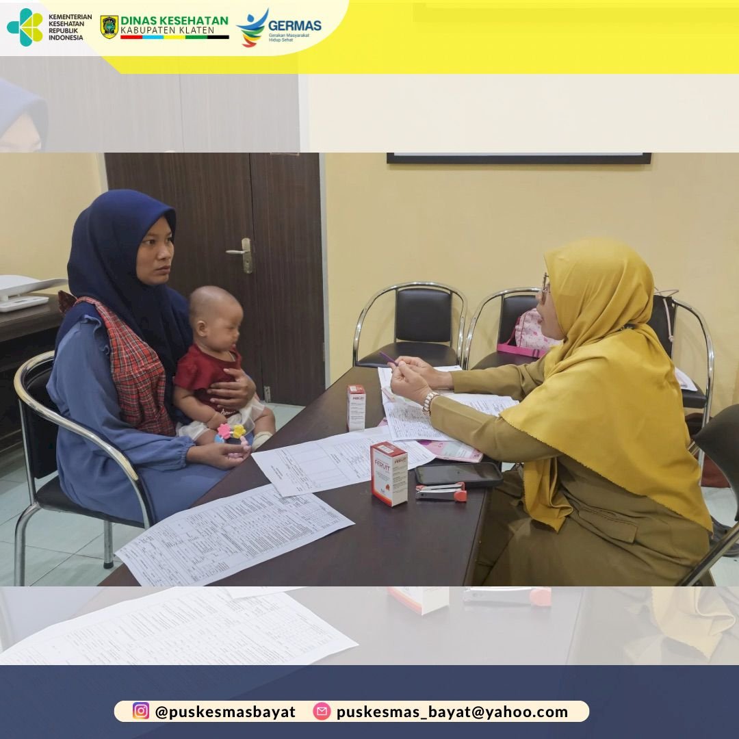 Puskesmas Bayat Cek Kesehatan Bayi dan Balita Lewat PKAT